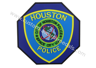 Caboteur de PVC de forme de police spéciale de Houston 2D, caboteurs faits sur commande de boissons