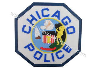 Caboteur de PVC de police faite sur commande de Chicago 2D, caboteurs faits sur commande de boissons pour la boisson, bière