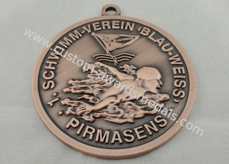 ScDecorative Hwimm Verein meurent les médailles de fonte/3D, cuivrage antique