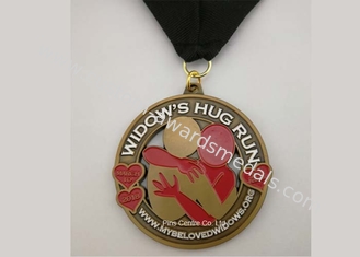 Les médailles en bronze faites sur commande de Jiu Jitsu d'émail, les médailles en alliage de zinc du Canada de souvenir de moulage mécanique sous pression