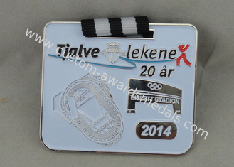 Médaille 2014 courante de Tjalve Lekene avec des 2,5&quot; 3,00 millimètres en alliage de zinc