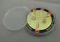 3D médaille en alliage de zinc de récompenses de carnaval de Waghausel de moulage mécanique sous pression avec de la fausse pierre pour l'armée, souvenir, vacances