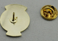 Pin dur d'imitation de revers d'émail de Minden XII en métal, goupilles personnalisées de revers avec de l'or, nickel, électrodéposition en laiton