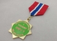 Les médailles faites sur commande de récompenses de laiton de réunion de sport de marathon avec meurent fonte, meurent frappé, embouti