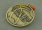 L'or antique de médaille de danse de Polonais de moulage mécanique sous pression de médaillons en alliage de zinc de récompense 100 millimètres