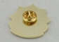 le cadeau dur collectable de Pin d'émail de 35 millimètres, la conception 3D meurent placage à l'or frappé