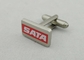 Bouton de manchette dur en alliage de zinc d'émail de SATA, 17 millimètres de tirage en couleurs brumeux pour le club