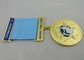 la médaille faite sur commande de placage à l'or de 3.0mm attribue en alliage de zinc avec l'émail mol