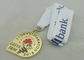 Rubans en alliage de zinc de médaille d'émail de sport de Maraton, adaptés aux besoins du client