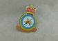 Pin doux transparent en alliage de zinc d'émail, insignes militaires de Pin de Royal Air Force d'honneur