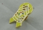 Le Pin dur d'imitation d'émail plaqué par or fait sur commande de logo et a personnalisé des goupilles de revers