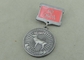 les médailles d'Awrds de police d'argent d'antiquité de la police 3D meurent en alliage de zinc embouti