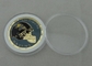 Meurent les pièces de monnaie personnalisées par émail mol embouties par le laiton avec le placage à l'or
