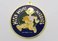 Médaille en laiton d'émail de l'or des enfants nationaux de service, médailles faites sur commande de danse