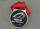 La médaille molle d'émail de triathlon en alliage de zinc moulage mécanique sous pression Costa Rica 2014