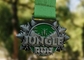 Médailles en laiton de récompenses de course de jungle de matriçage de festival