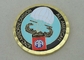 quatre-vingt-deuxième La Division Aéroportée a personnalisé des pièces de monnaie par en laiton meurent frappé avec 2,0 pouces