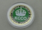 Les pièces de monnaie militaires faites sur commande de 2,0 pouces KCCO par en laiton meurent placage à l'or frappée et