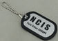 NCIS a personnalisé des étiquettes de chien par l'aluminium embouti, bande de silicone assortie