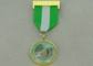 La médaille faite sur commande d'arpenteurs nigériens d'établissement attribue le morceau en alliage de zinc/impression offset