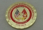 238th La pièce de monnaie d'anniversaire de Marine Corps des Etats-Unis, cuivrent le placage à l'or embouti 1 3/4 pouce
