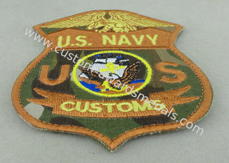Corrections faites sur commande de broderie de marine des USA tissées pour les militaires américains