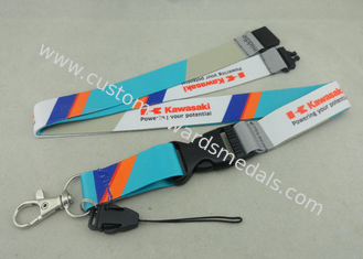 Lanières promotionnelles adaptées aux besoins du client de support mobile imprimant la ceinture de bagage