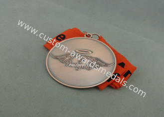 Médailles coulées sous pression par coutume de estampillage en laiton de ruban, médailles en alliage de zinc d'émail pour le fonctionnement