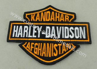 Les corrections adaptées aux besoins du client de broderie de paillette d'Applique/Harley Davidson Badges