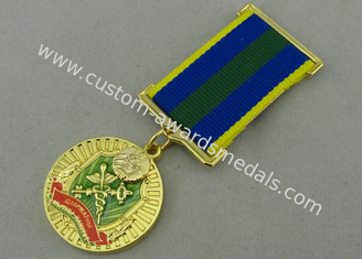Les médailles faites sur commande en alliage de zinc de récompenses moulage mécanique sous pression avec l'émail transparent