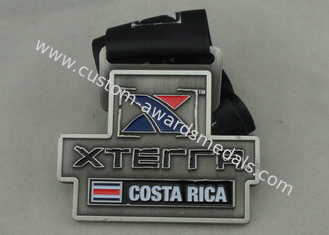 Personnalisé la médaille du Costa Rica de diamètre du moulage mécanique sous pression 78mm