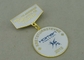 Le laiton embouti attribue l'or de médailles avec l'émail dur d'imitation pour la réunion commémorative