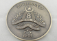 3D doublent la pièce de monnaie dégrossie d'Orakzai de dessus de Barlas, pièces de monnaie personnalisées avec l'émail/Silkscreen/impression offset