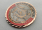 l'Américain en laiton antique du cuivrage 3D a personnalisé des pièces de monnaie pour des récompenses, avec le bord de coupe de diamant