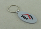 Étiquette promotionnelle de porte-clés de bien de tous de PVC Keychain de club d'affaires 35 millimètres