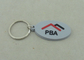Étiquette promotionnelle de porte-clés de bien de tous de PVC Keychain de club d'affaires 35 millimètres