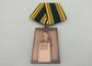 Médaille d'Arthur Arntzen 3D, médailles faites sur commande de sport avec le ruban spécial, matriçage avec le cuivrage antique
