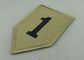 La broderie faite sur commande de troupe des USA raccorde les insignes brodés par Air Force One