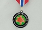 les médailles de récompenses de coutume de concurrence de 45mm avec le ruban, collent supplémentaire, aucune électrodéposition