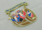 Médaille faite sur commande d'émail de RE-KA-GE 3.5mm, médailles en alliage de zinc de sports pour des enfants