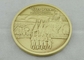 Placage à l'or antique personnalisé en alliage de zinc de pièces de monnaie pour des récompenses