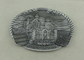 L'embrayage de luxe personnalisé Badges l'électrodéposition argentée antique d'insignes en métal du souvenir 3D
