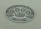 Argentés antiques standard adaptés aux besoins du client des 2D insignes de souvenir insigne en métal de moulage mécanique sous pression