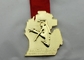 Le karaté en alliage de zinc meurent les médailles 3D de fonte avec le logo d'impression pour la réunion de sport