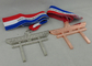 Le championnat d'état d'arts martiaux meurent des médailles de fonte avec en alliage de zinc et la conception 3D
