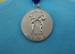 Le souvenir militaire du football de récompense olympique de marathon Badges martial en alliage de zinc de la coutume 3D