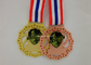 Meurent les médailles de sports de la fonte 3D, médailles en alliage de zinc d'arts martiaux avec l'électrodéposition antique