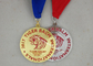Les médailles dures de karaté d'émail embouties par laiton, natation adaptée aux besoins du client attribue des médailles du Taekwondo