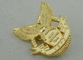 3D Pin doux d'émail de moulage mécanique sous pression avec le placage à l'or en alliage de zinc et