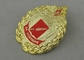 Le souvenir de vis de la Russie Badges par le bâti en alliage de zinc d'Eie, 3D avec le placage à l'or